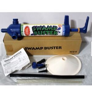 Swamp Buster - Multi-Function Plunger, Pump & Drain Opener-Clears Blocked Drains